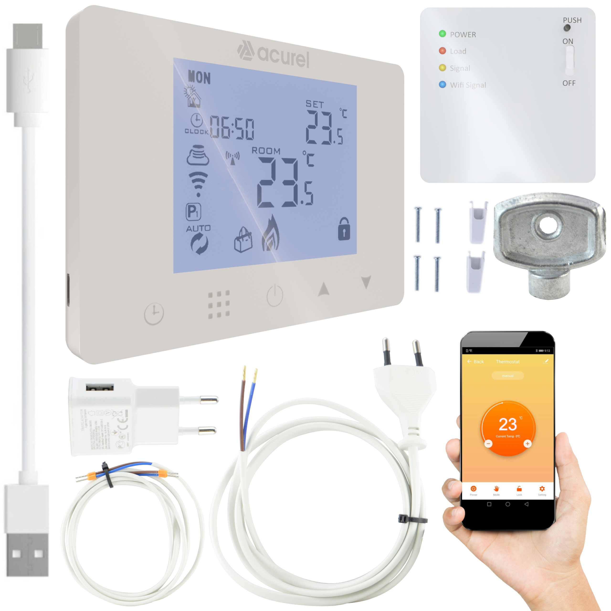 Sterownik pokojowy WiFi – beznapięciowy regulator do kotłów gazowych, pellet, ekogroszek 8._AD115_008a