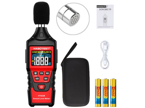 Sonometr Decybelomierz - 30-130dB HT622B