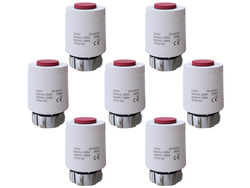 Siłownik termoelektryczny 230V NC M28x1.5 - 7 sztuk