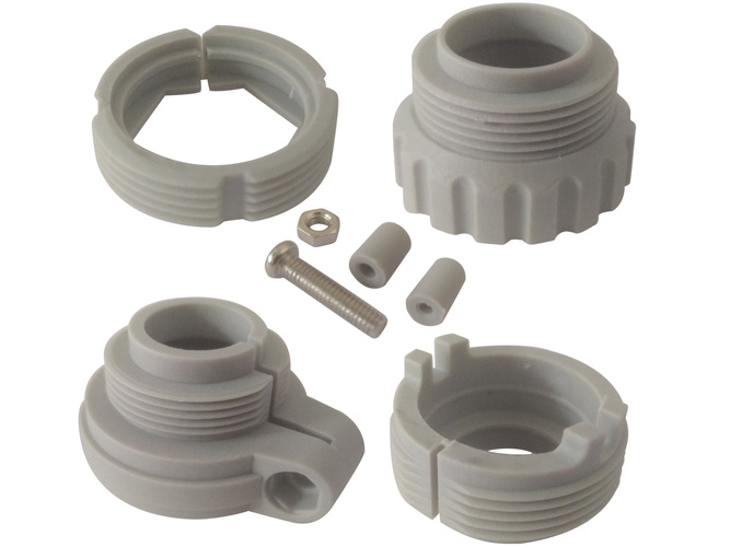 Adaptery do głowic termostatycznych M30×1.5 – komplet do różnych typów zaworów (AGT02)