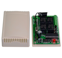 Radiolinia 4 kanały sterowanie + pilot natynkowy 1 kanał