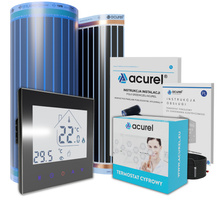 Folia grzewcza Acurel AC310T 3m² szer. 100cm 140W/m² z termostatem WiFi AD134C