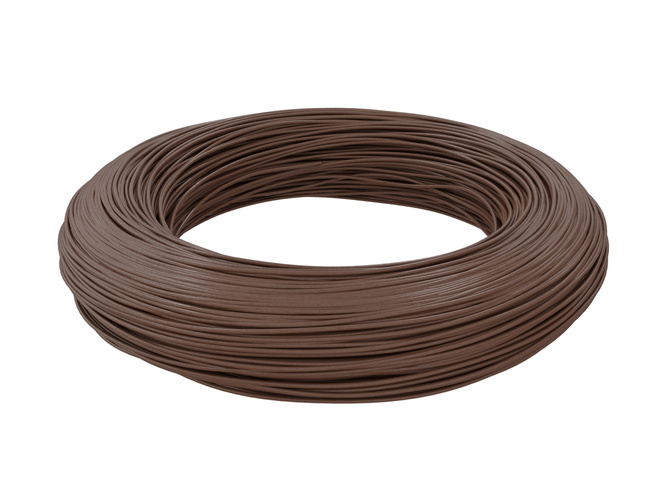 Przewód kabel linka LGY H07V-K 1x2,5mm2 BRĄZOWY 1M