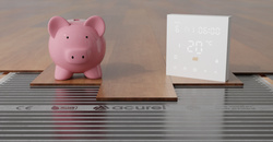 Folia grzewcza AC-310TL szer. 100cm 80W/m² z termostatem AC-TE200W - Zestaw 37m²