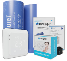 Folia grzewcza Acurel AC310P 6m² szer. 100cm 140W/m² z termostatem WiFi AD137