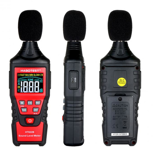 Sonometr Decybelomierz - 30-130dB HT622B