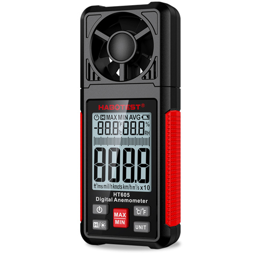Anemometr Wiatromierz, Miernik Przepływu Powietrza HT605