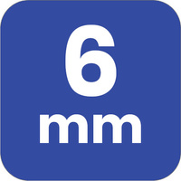 6 mm