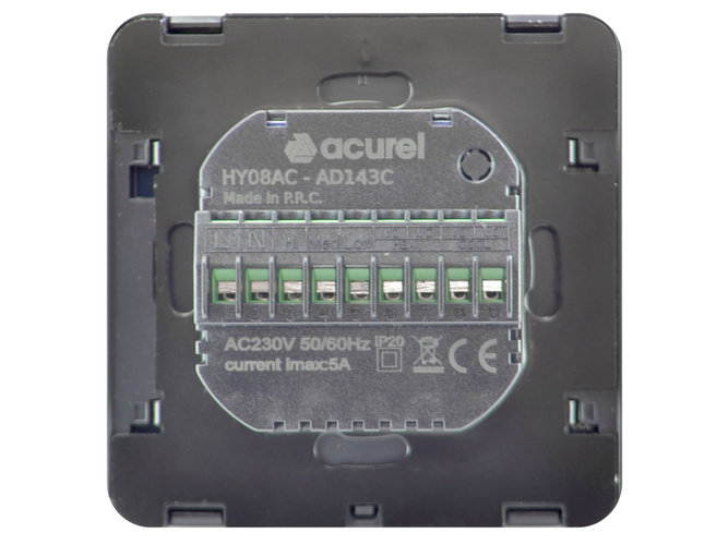 Termostat klimakonwektorów programowalny AD143C-RC