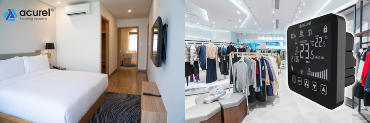 Termostat klimakonwektorów programowalny AD143C-RC