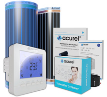 Folia grzewcza Acurel AC305T 1m² szer. 50cm 220W/m² z termostatem WiFi AD112