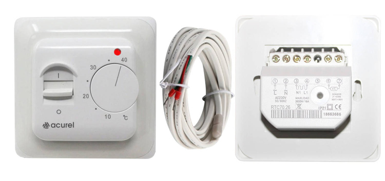 Folia grzewcza Acurel AC310P 4m² szer. 100cm 140W/m² z termostatem pokojowym AD132