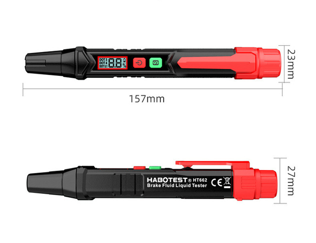 Miernik, Tester Płynu Hamulcowego DOT3/4/5 HT622