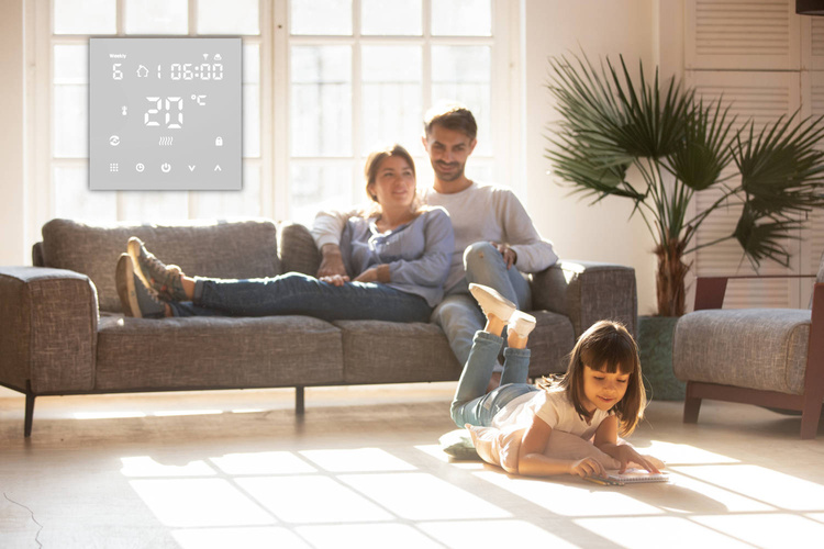 Termostat elektroniczny programowalny AD149 WIFI