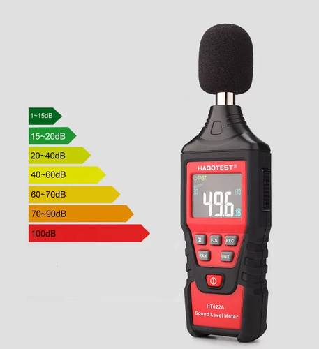 Sonometr Decybelomierz - 30-130dB HT622B