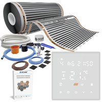 Folia grzewcza AC-305TL szer. 50cm 80W/m² z termostatem AC-TE200W - Zestaw 28m²