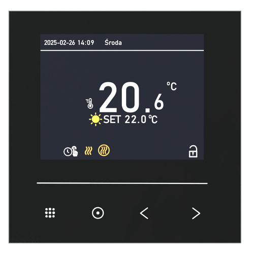 Mata grzewcza Acurel AC-MAT 8m² szer. 50cm 160W/m² z termostatem AC-TE002B