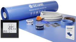 Folia grzewcza Acurel AC310P 4m² szer. 100cm 140W/m² z termostatem WiFi AD134C