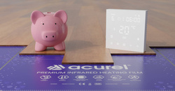 Folia grzewcza Acurel AC310P 1m² szer. 100cm 80W/m² z termostatem WiFi AD122