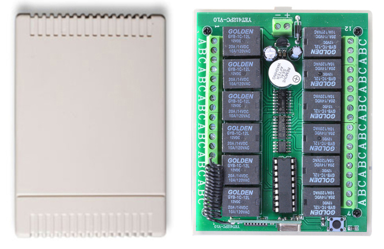 Radiolinia 12 kanałów sterowanie