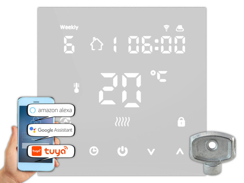 Termostat elektroniczny programowalny AD149 WIFI