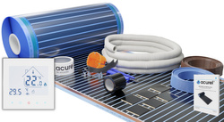 Folia grzewcza Acurel AC305T 14m² szer. 50cm 140W/m² z termostatem WiFi AD134