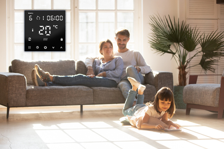 Termostat elektroniczny programowalny AD148C + KLUCZYK