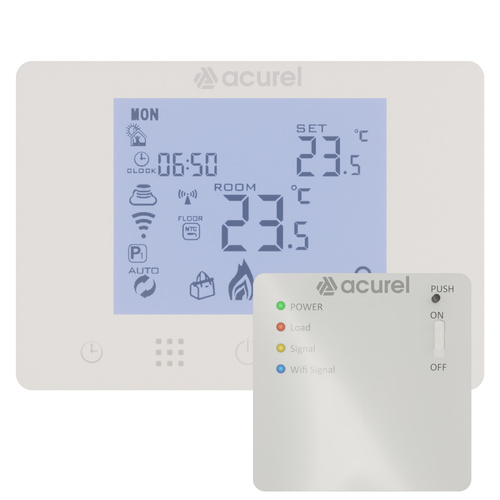 Mata grzewcza Acurel FT-MAT 3.5m² szer. 50cm 160W/m² z termostatem WiFi AD116