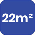 22 m2