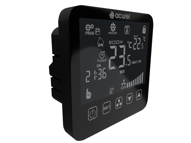 Termostat klimakonwektorów programowalny AD143C-RC