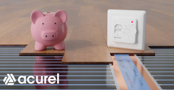 Folia grzewcza Acurel AC305T 10m² szer. 50cm 220W/m² z termostatem pokojowym AD132