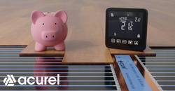 Folia grzewcza Acurel AC305T 10m² szer. 50cm 140W/m² z termostatem pokojowym AD121C