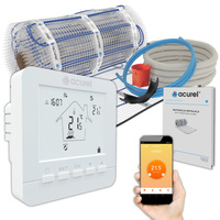 Mata grzewcza Acurel AC-MAT 12m² szer. 50cm 160W/m² z termostatem WiFi AD112