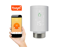 Kompletny zestaw Zigbee: 1x Głowica Termostatyczna + Gateway ZIGBEE + zasilanie