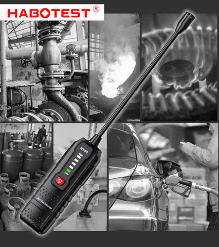 Detektor wycieku gazów palnych z sondą 17cm HT66