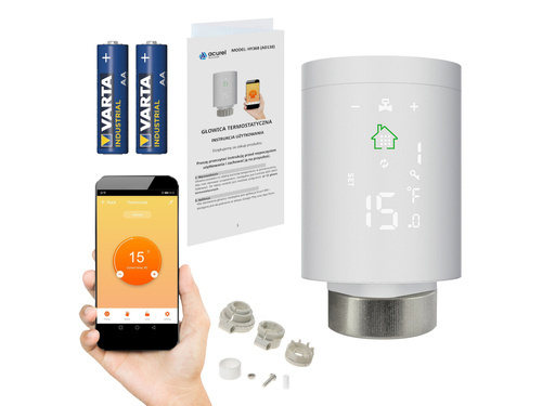 Głowica termostatyczna AD138-ZIGBEE + Baterie