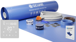 Folia grzewcza Acurel AC310P 6m² szer. 100cm 220W/m² z termostatem pokojowym AD146