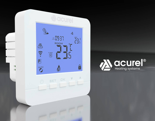 Folia grzewcza Acurel AC310T 1m² szer. 100cm 220W/m² z termostatem WiFi AD112