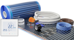 Folia grzewcza Acurel AC305T 2m² szer. 50cm 140W/m² z termostatem WiFi AD134