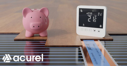 Folia grzewcza Acurel AC305T 5m² szer. 50cm 220W/m² z termostatem pokojowym AD121