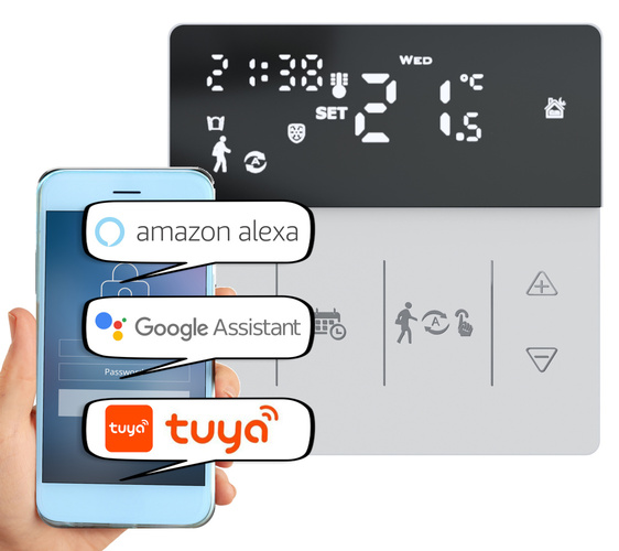 Folia grzewcza Acurel AC305T 12m² szer. 50cm 140W/m² z termostatem WiFi AD139C