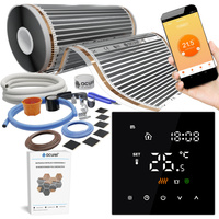 Folia grzewcza AC-305TL szer. 50cm 80W/m² z termostatem AC-TE200B-WIFI - Zestaw 8m²