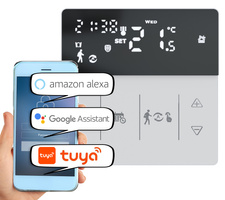 Folia grzewcza AC-305TM szer. 50cm 140W/m² z termostatem AD139C WIFI - Zestaw 11m²