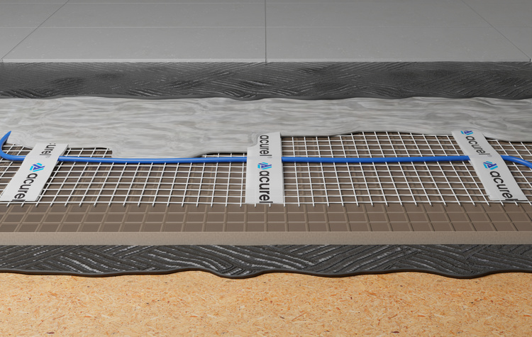 Mata grzewcza Acurel AC-MAT 5m² szer. 50cm 160W/m² z termostatem AC-TE002B-WIFI