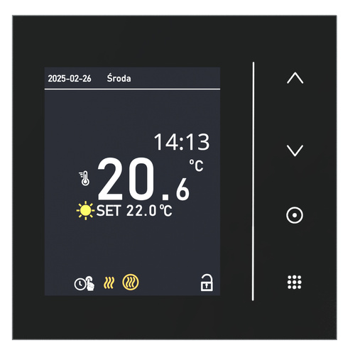 Mata grzewcza Acurel AC-MAT 3m² szer. 50cm 160W/m² z termostatem AC-TE002B