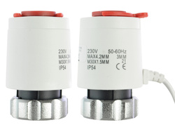 Siłownik termoelektryczny 230V NC M28x1.5 - 1 sztuka