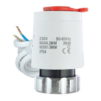 Centrala sterująca AD117 + termostat pokojowy AD118 WiFi + siłownik - Zestaw T5S5