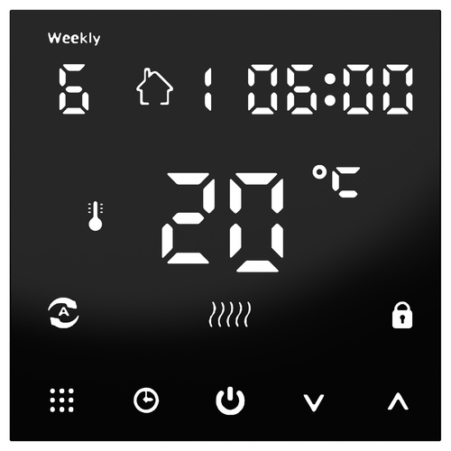 Zestaw sterowania ogrzewaniem podłogowym – 2 strefy (AD117-P + 2× AD148C)