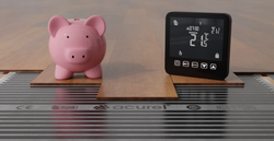 Folia grzewcza AC-305TM szer. 50cm 140W/m² z termostatem AD121C - Zestaw 20m²