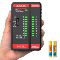 Tester Kabli Przewodów Sieciowych RJ11, RJ45, LAN HT812A